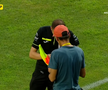 Claudiu Marcu, arbitrul de rezervă. FOTO: captură Prima Sport