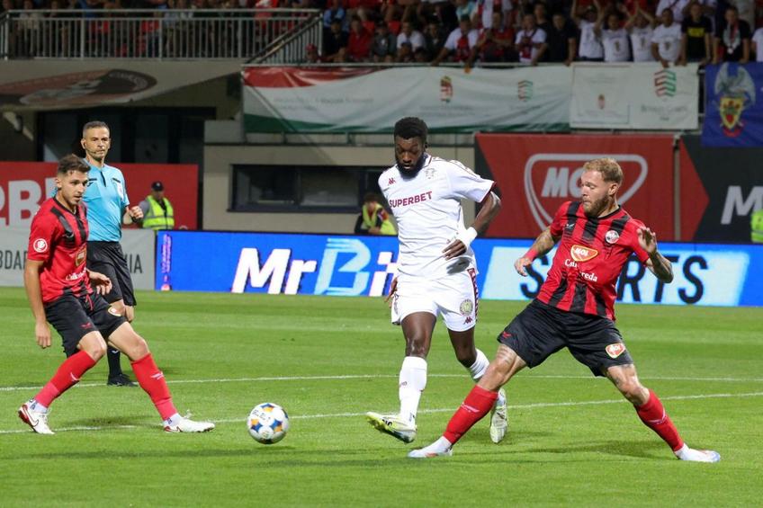Antoine Baroan a debutat la Rapid cu Csikszereda