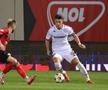 Alex Dobre în Csikszereda - Rapid, în etapa 3 din Superliga. FOTO: Ionuț Iordache