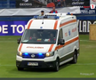 Accidentare horror a tușierului la Metaloglobus - Petrolul. FOTO: captură Prima Sport