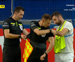 Claudiu Marcu, arbitrul de rezervă. FOTO: captură Prima Sport