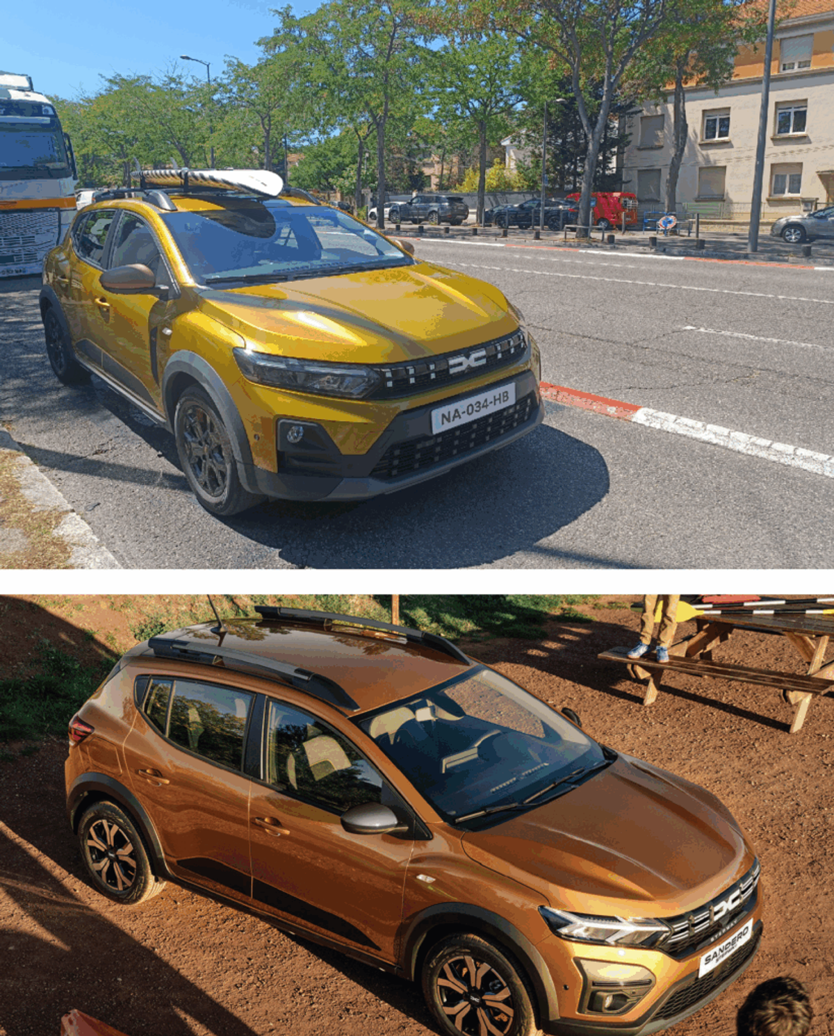 Primele imagini cu Dacia Sandero Stepway