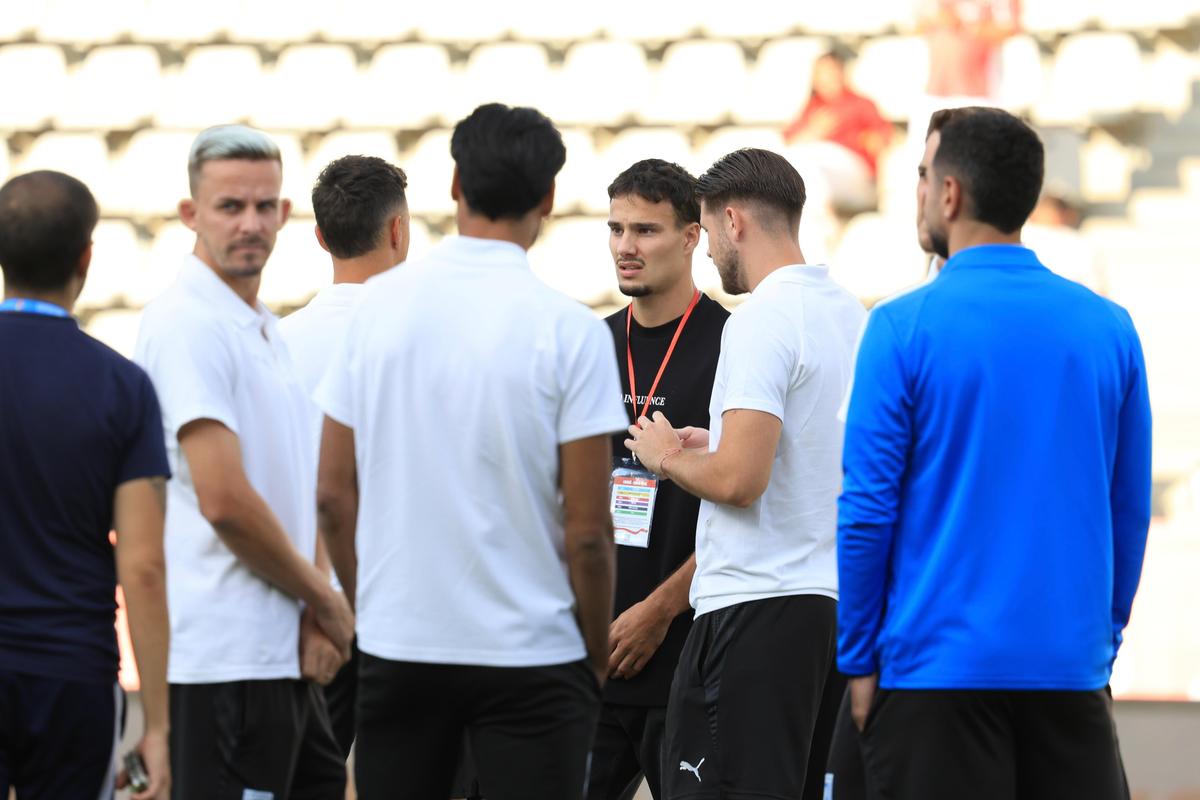 Imagini de Ionuț Iordache înainte de Dinamo - Universitatea Craiova