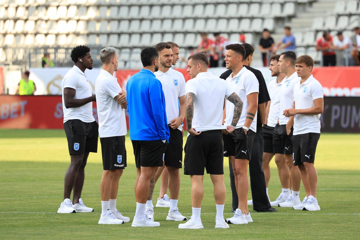 Imagini de Ionuț Iordache înainte de Dinamo - Universitatea Craiova