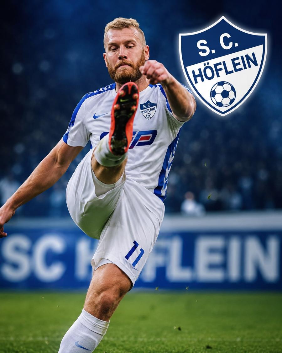 Adam Nemec a semnat cu SC Hoflein, formație din liga a șasea din Austria // foto: @schoeflein1958 A refuzat „pensia”! Adam Nemec își amână retragerea și a semnat cu noul club, la 40 de ani