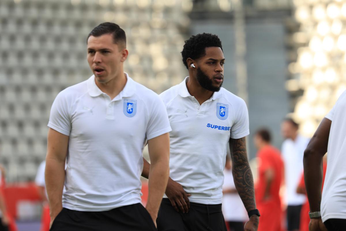 Imagini de Ionuț Iordache înainte de Dinamo - Universitatea Craiova