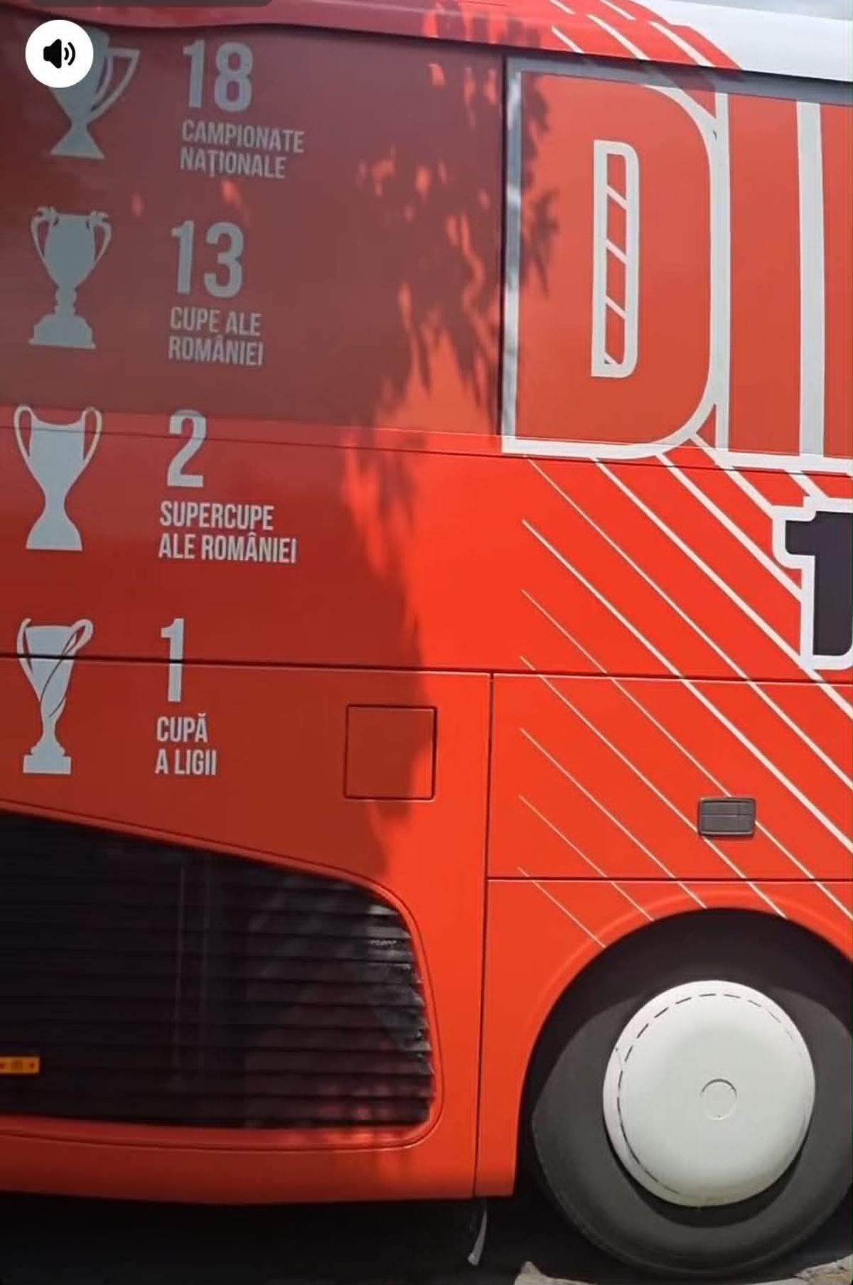 Dinamo a corectat gafa de pe autocar