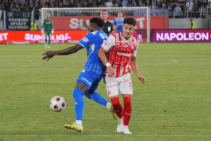 David Irimia în Dinamo - Universitatea Craiova // Foto: Ionuț Iordache