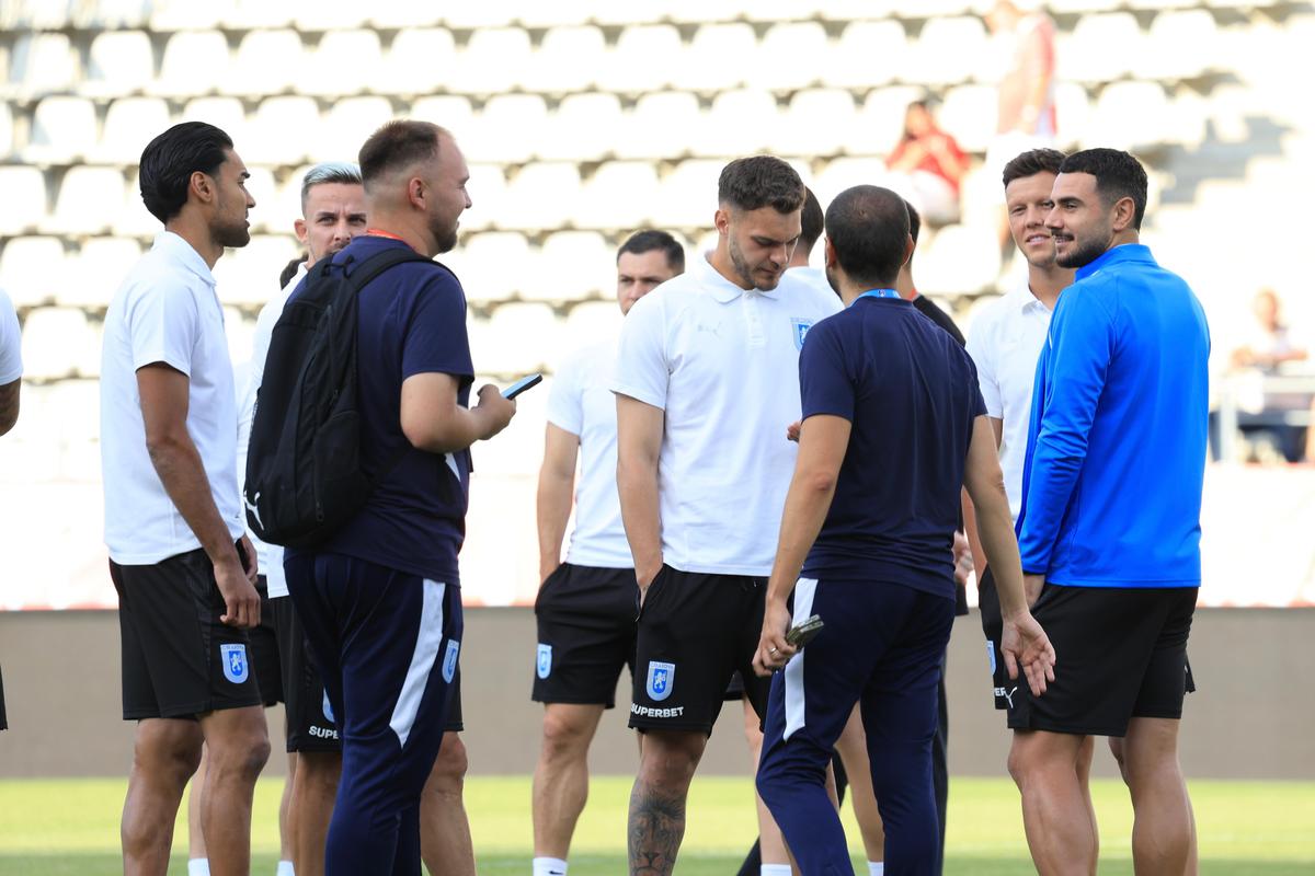 Imagini de Ionuț Iordache înainte de Dinamo - Universitatea Craiova