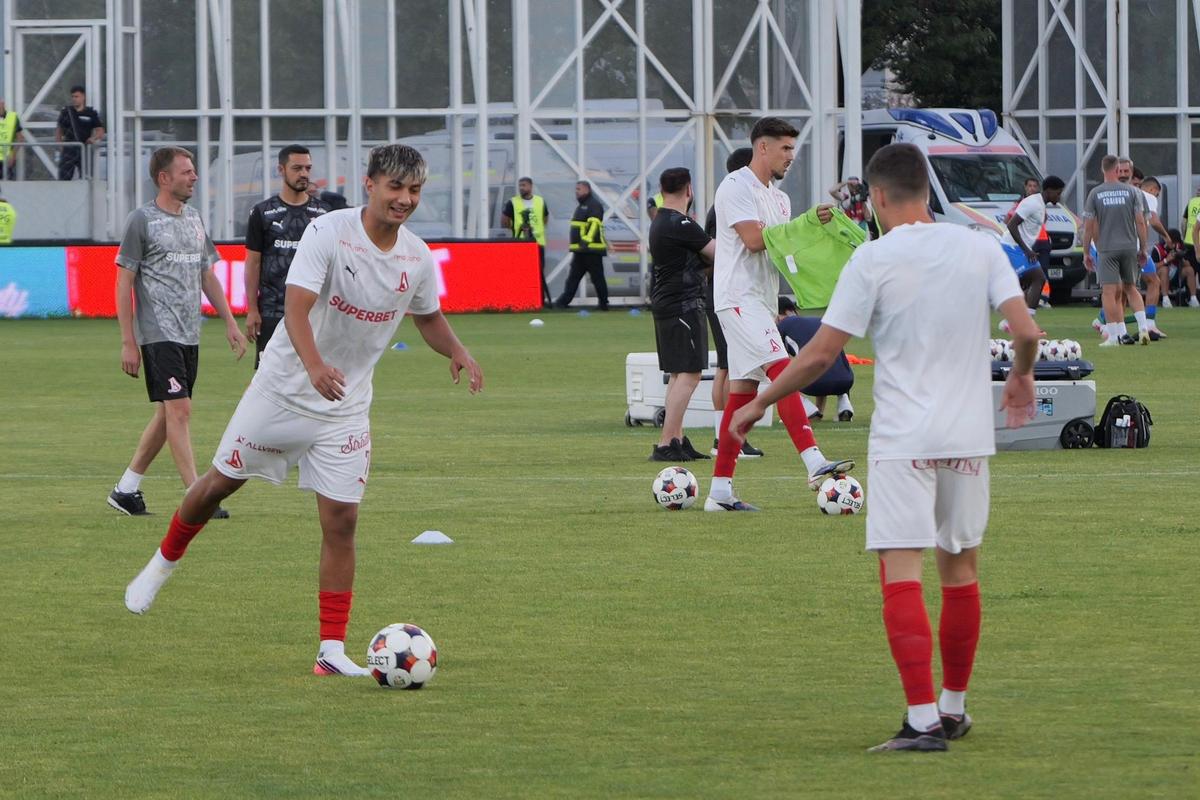 Imagini de Ionuț Iordache înainte de Dinamo - Universitatea Craiova