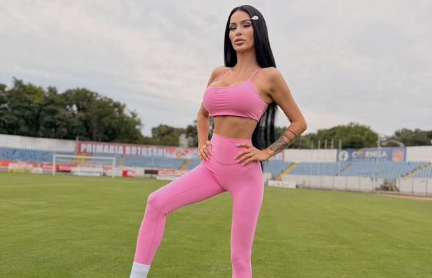 Daniela Crudu și Mădălina Pamfile au apărut pe gazon la Botoșani