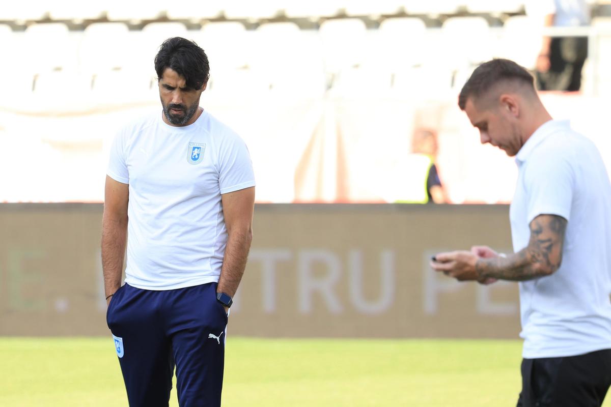 Imagini de Ionuț Iordache înainte de Dinamo - Universitatea Craiova