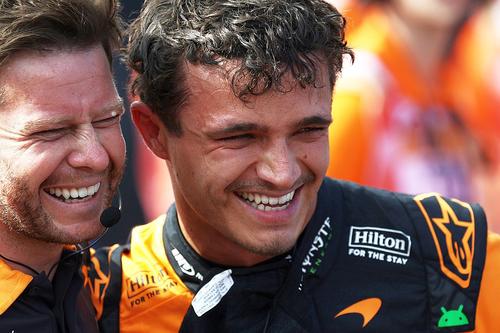 Lando Norris va pleca din pole-position în Ungaria // foto: Guliver/gettyimages