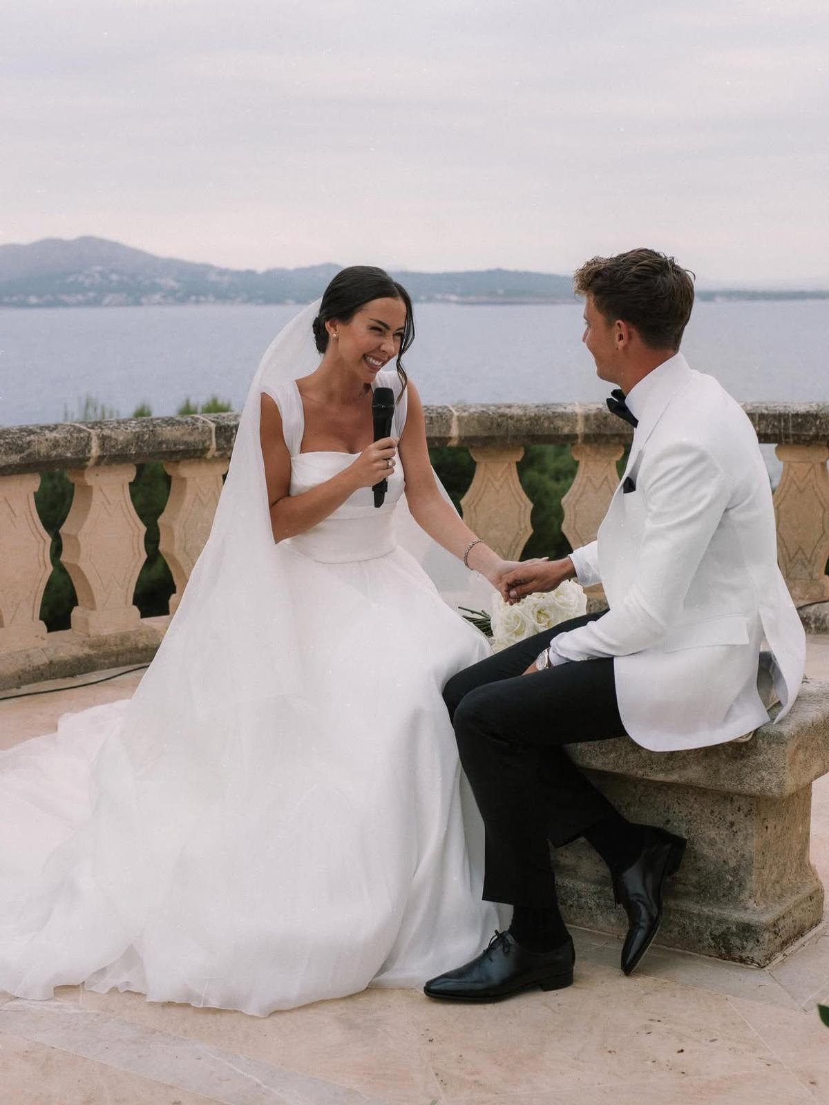 Marcos Llorente și soția Patricia