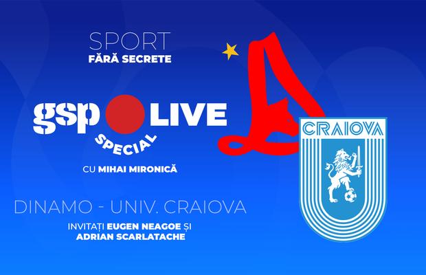 Dinamo - U Craiova se joacă în etapa #2 din Superliga » Analizăm meciul la GSP Live Special