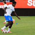 Steven Nsimba, pe „Arcul de Triumf” // foto: GSP