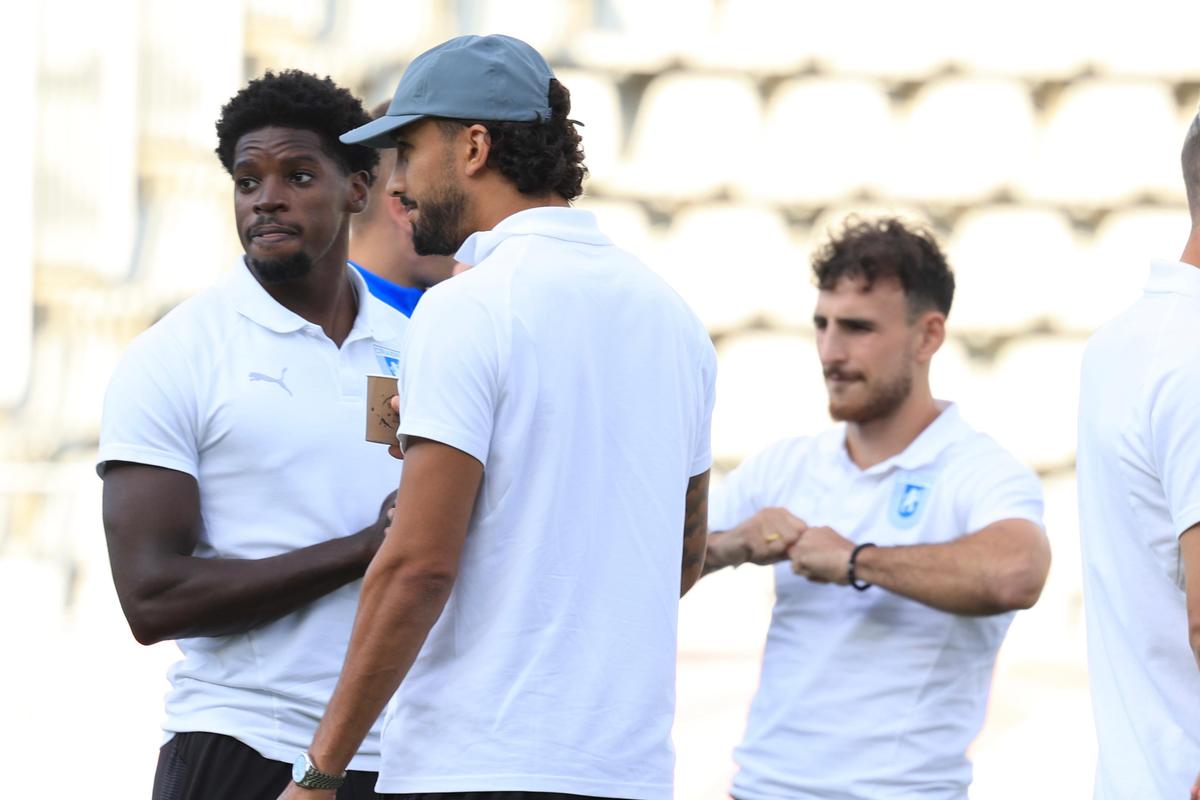 Imagini de Ionuț Iordache înainte de Dinamo - Universitatea Craiova