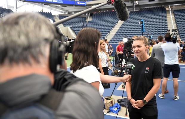 Simona Halep întărește incompabilitatea cu US Open: „E un pic prea mult pentru mine”