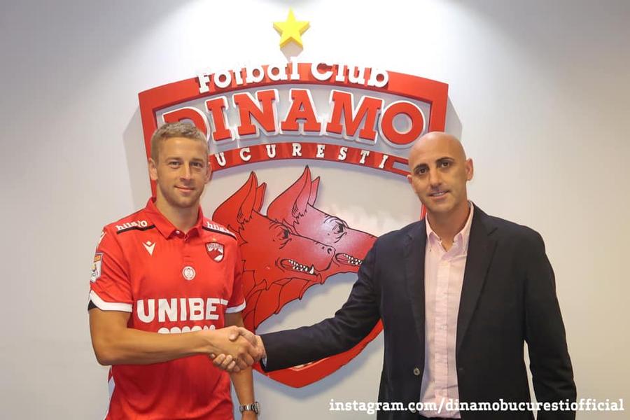 Janusz Gol, al doilea transfer al verii la Dinamo, a fost prezentat oficial