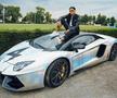 FOTO Aubameyang și-a deschis garajul de lux: Ferrari de 2,2 milioane de euro și 4 Lamborghini, dar și un „intrus” de numai 25.000 de euro