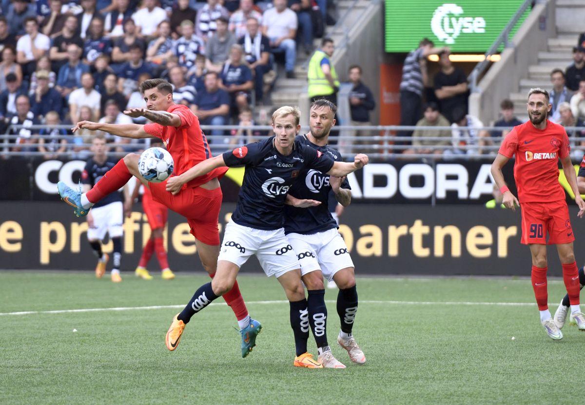 Superatmosferă la Viking - FCSB! Imaginile trimise de corespondenții GSP în Norvegia: „România, România”!
