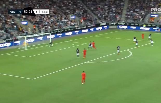 Eroare după pauză! Ce a apărut pe grafica televiziunii norvegiene în repriza secundă