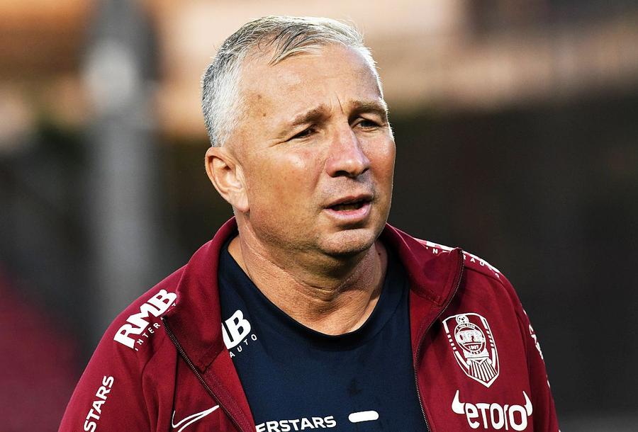 Dan Petrescu, antrenor CFR Cluj // foto: Imago Images Felicitări și reproșuri