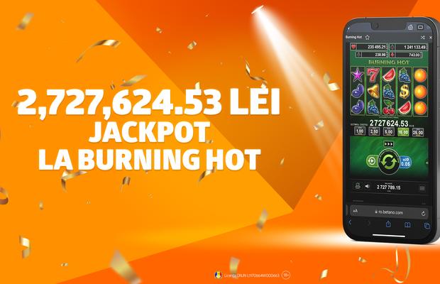 Imagine senzațională: Cum arată un jackpot de 2,7 milioane de lei în contul unui câștigător