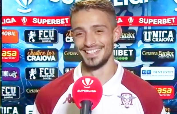 Cel mai zâmbitor om din Bănie » Rrahmani, euforic după debutul perfect pentru Rapid: „Primul loc, ăsta e obiectivul meu!”