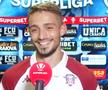 Rapid s-a impus în deplasarea cu FCU Craiova, scor 5-3, în cel mai spectaculos meci al sezonului din Superligă. Albion Rrahmani (22 de ani)  a marcat o „dublă” la debut și a apărut zâmbitor la interviuri.