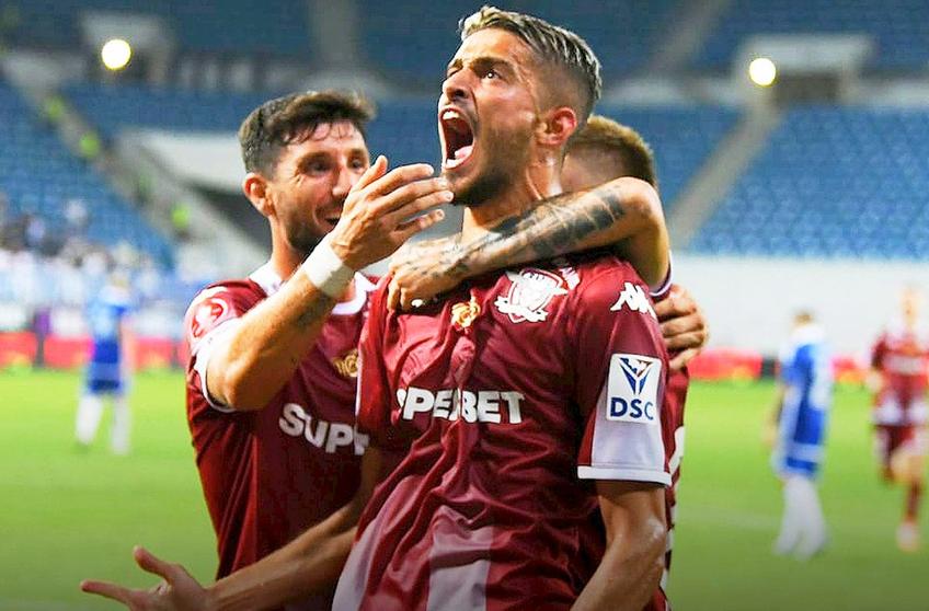Rapid s-a impus în deplasarea cu FCU Craiova, scor 5-3, în cel mai spectaculos meci al sezonului.