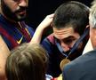 Karabatic, cu medalia Ligii Campionilor din 2015. Juca la Barcelona în acel moment, cu Xavi Pascual antrenor