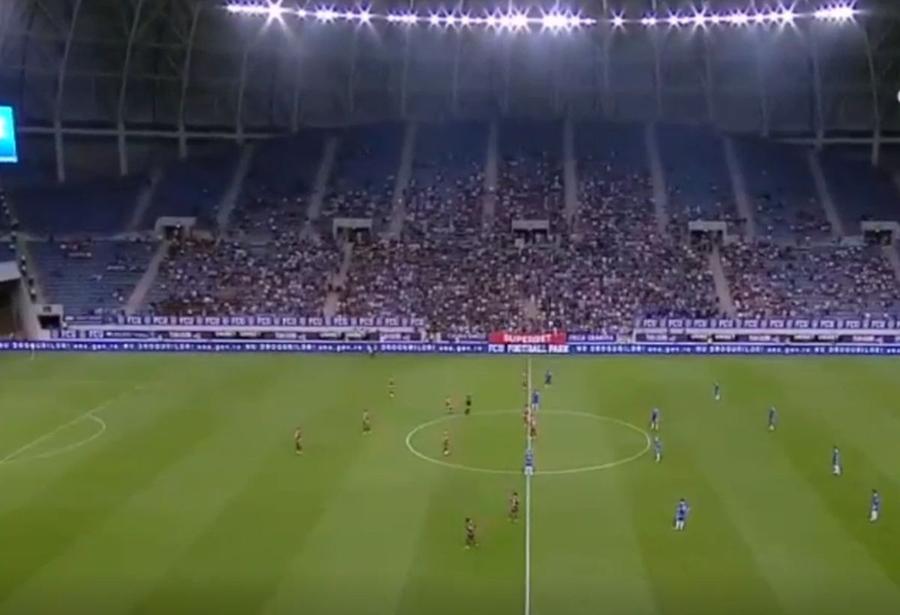 FOTO: Captură TV @Digi Sport 1 Furtună în Bănie » Rapid o învinge pe FCU Craiova, după un meci cu OPT GOLURI! Clasamentul ACUM