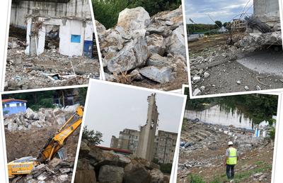 Vizită pe șantierul viitoarei arene de 100 de milioane de euro » Ce problemă au întâmpinat muncitorii + mesajul istoric căutat pe sub dărâmături
