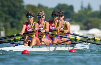 Patru medalii de aur în ultima zi a finalelor la Campionatele Mondiale U19 de canotaj din Canada!