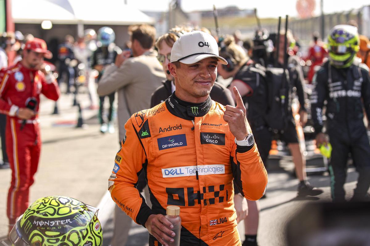 Lando Norris, pilotul McLaren, a câștigat Marele Premiu al Olandei