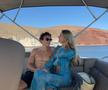 Armand Duplantis, recordman mondial la săritura cu prăjina, vacanță în Grecia, și Desire Inglander Foto: Instagram