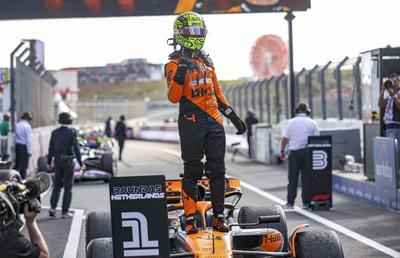Lando Norris îl bate pe Max Verstappen chiar la el acasă și amenință prima poziție a clasamentului