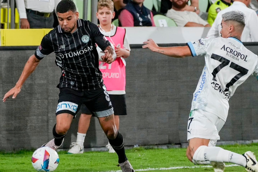 Bodrumspor - Konyaspor / Foto: Facebook Konyaspor George Pușcaș, la primul gol pentru Bodrumspor