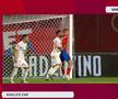 Golul lui Ngezana din Hermannstadt - FCSB, anulat din cauza unui fault, foto: captură de ecran Prima Sport