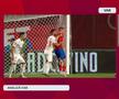 Golul lui Ngezana din Hermannstadt - FCSB, anulat din cauza unui fault, foto: captură de ecran Prima Sport