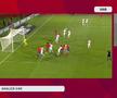Golul lui Ngezana din Hermannstadt - FCSB, anulat din cauza unui fault, foto: captură de ecran Prima Sport