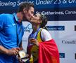 Ionela Cozmiuc (împreună cu Marius Cozmiuc), aur la schif simplu cat. ușoară la Campionatele Mondiale 2024 Foto: FR Canotaj / Balint Czucz