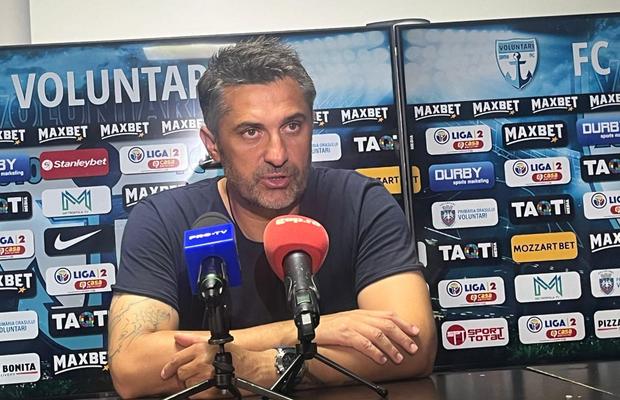 Claudiu Niculescu, cu gândul la meciul cu Dinamo din Cupă, după ce Voluntari a învins-o pe Corvinul: „Un meci special pentru mine”