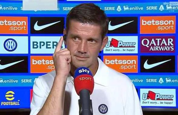 Întrebat de ultimul „cadou” din mercato, Chivu a oferit un răspuns evaziv: „Sunt puțin obosit”