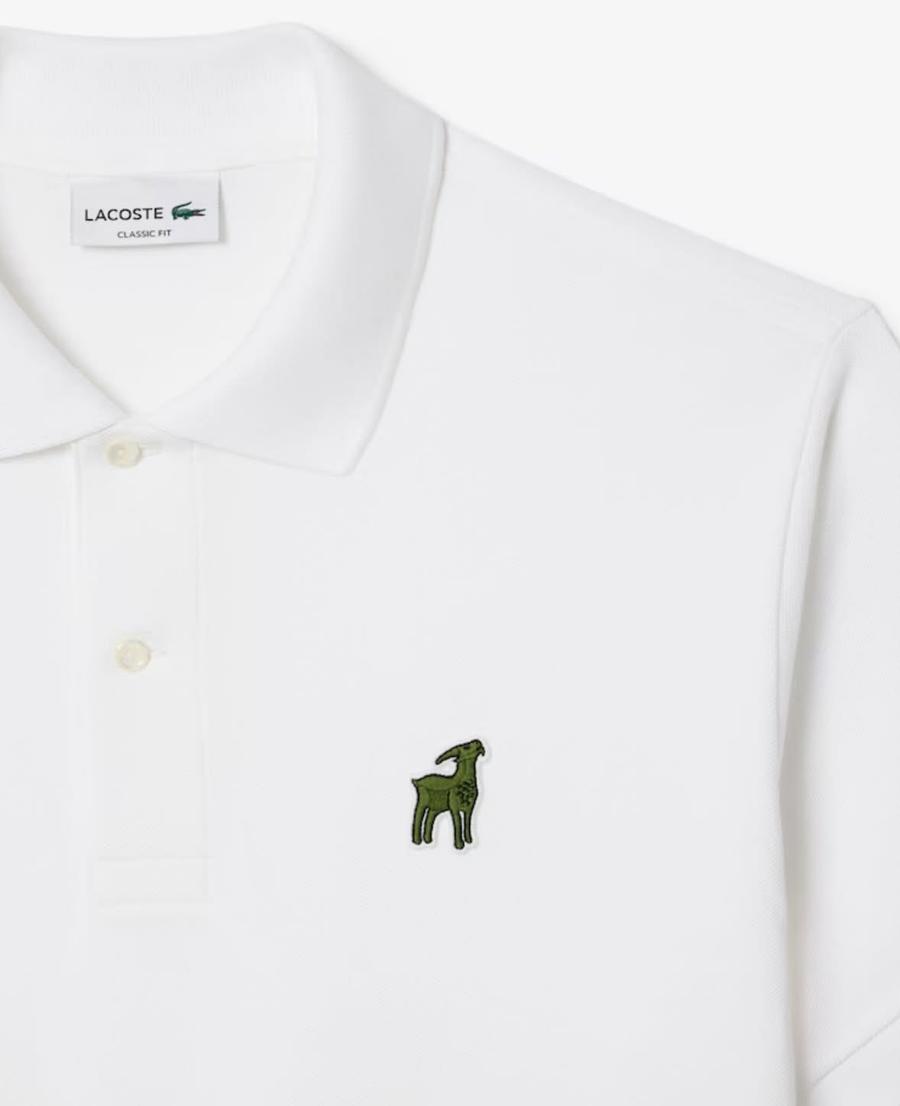 Logo-ul Lacoste schimbat dintr-un crocodil într-un țap/Foto: X (Shtreetwear) Mutarea ingenioasă de marketing realizată de sponsorul lui Djokovic la US Open: „Cel mai bun din toate timpurile”