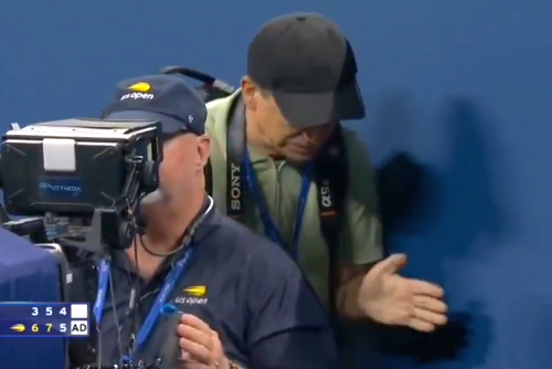 Eroare de neiertat la US Open: un fotograf a fost dat afară imediat. Foto: X.com