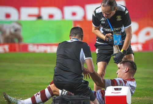 Daniel Graovac, OUT pentru restul sezonului de la Rapid// FOTO: Facebook @Rapid