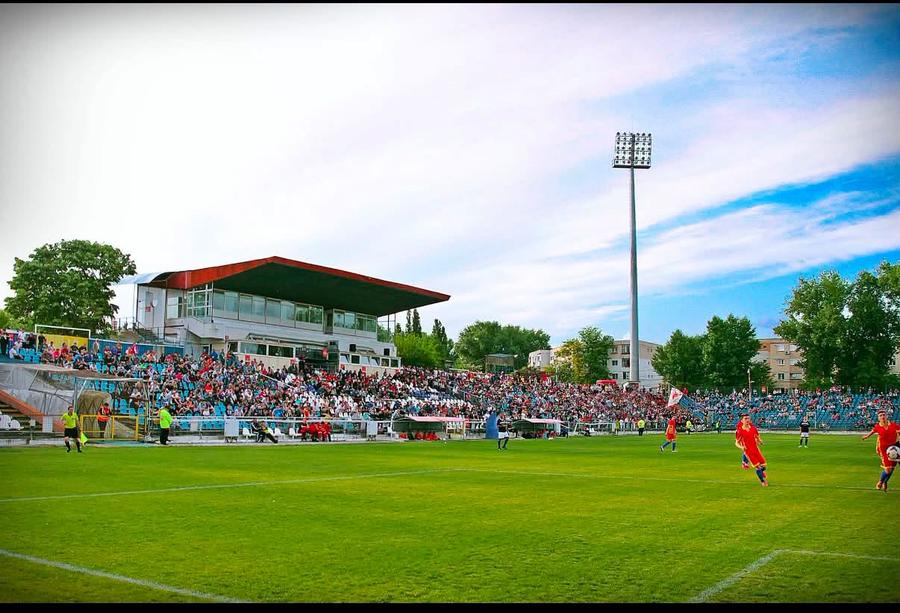 Sporting Liești - Dinamo se va disputa pe stadionul celor de la Oțelul / FOTO: Facebook @C.S. Sporting Lieşti Official Pe ce stadion va juca Dinamo în prima etapă din grupele Cupei României Betano