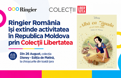 Ringier România își extinde activitatea în Republica Moldova și lansează colecția Disney - Ediția de Platină